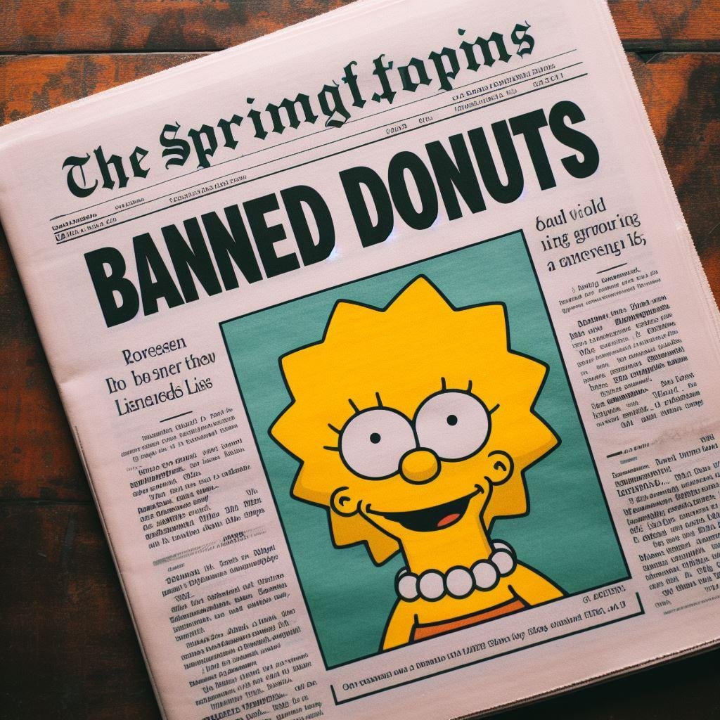 Lisa prohíbe los donuts 2