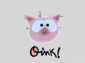 wallpaper - Oink! 3D - por Azusa