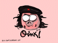 wallpaper - Oink! Guevara - por Jon Riera