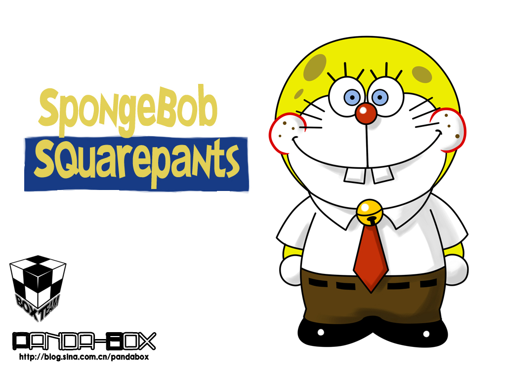 Doraemon Bob Esponja