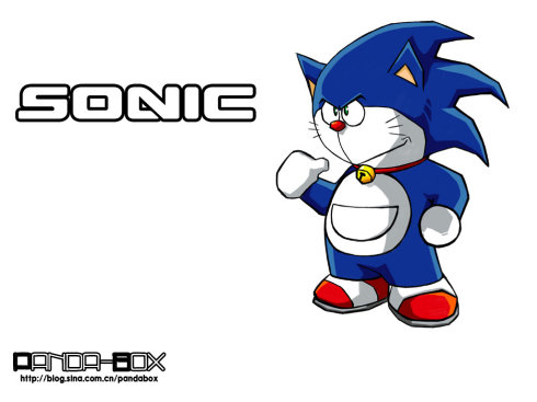 Doraemon Sonic The Hedgehog