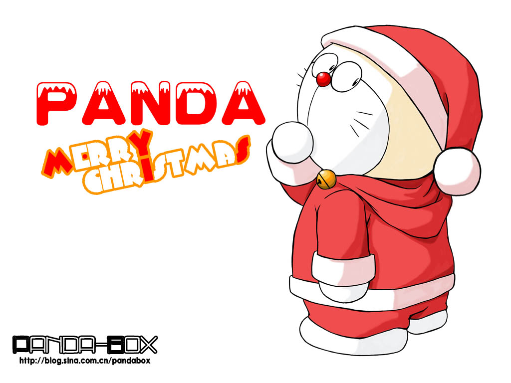 Doraemon Santa Claus