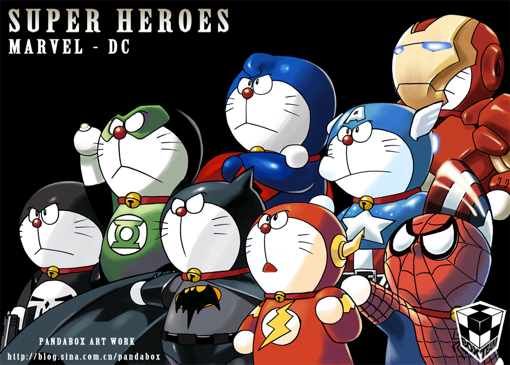 Doraemon Marvel